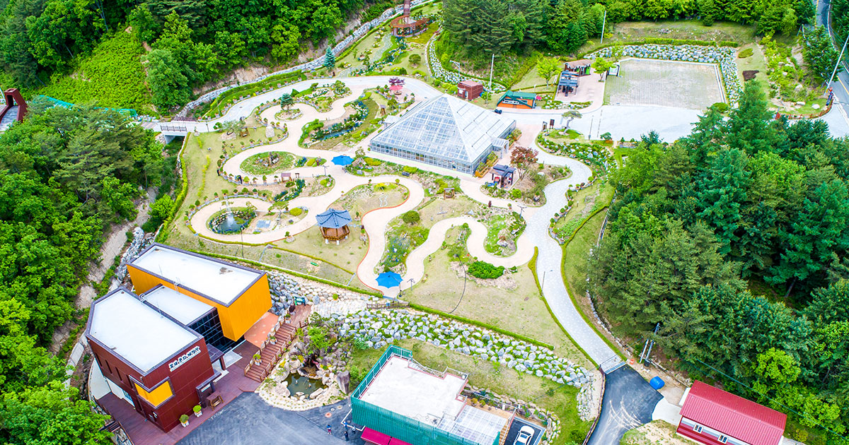 양구수목원 배경 이미지