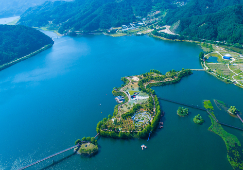 양구수목원 배경 이미지